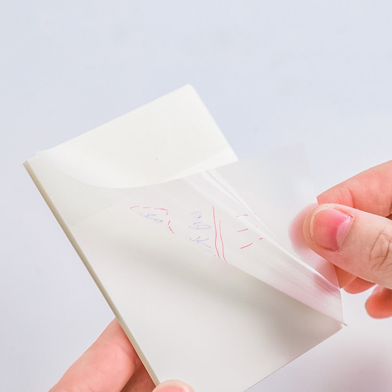 Adesivo Bloco de Notas - Post It Transparente