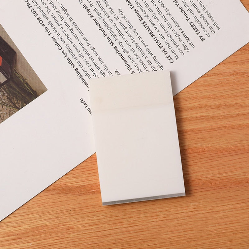Adesivo Bloco de Notas - Post It Transparente