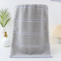 Toalha de rosto de algodão classe A, espessa, absorvente, em jacquard de poliéster e algodão, suave para a pele. Toalha de banho de algodão puro para adultos.