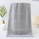 Toalha de rosto de algodão classe A, espessa, absorvente, em jacquard de poliéster e algodão, suave para a pele. Toalha de banho de algodão puro para adultos.