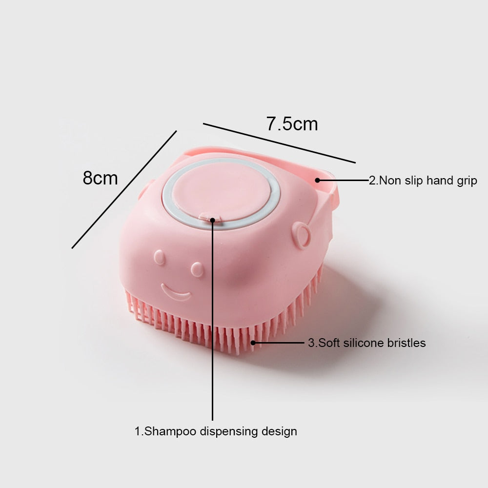 Escova macia de Silicone para Cães